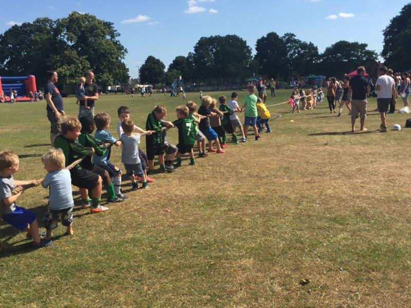 The kids showed the adults how to do it!